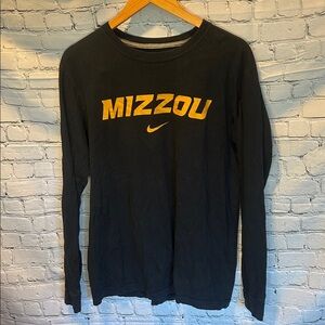 Nike Mizzou Regular Fit Long Sleeve T-Shirt Men’s size Large